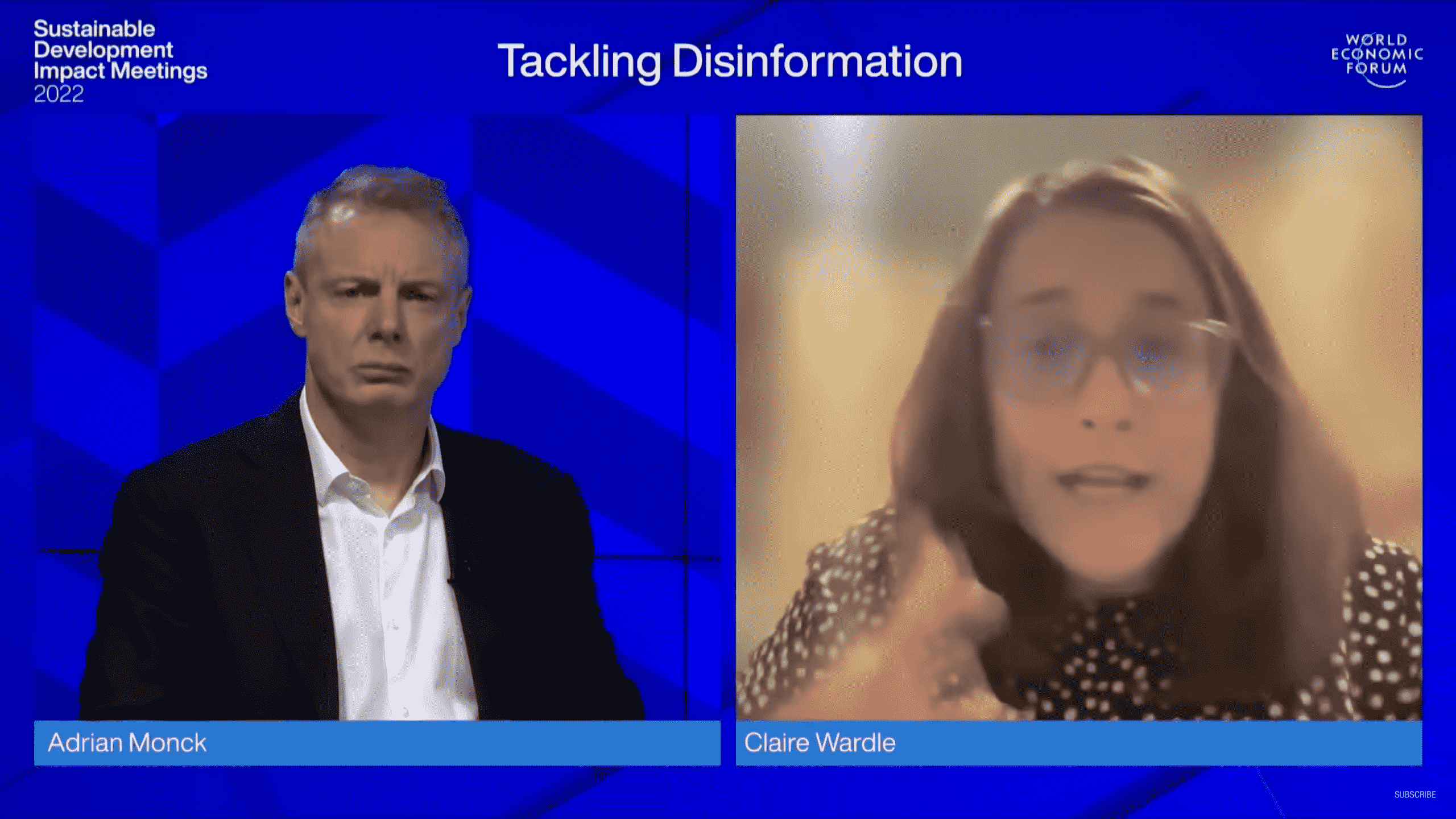WEF Interview with Claire Wardle Expert on misinformation